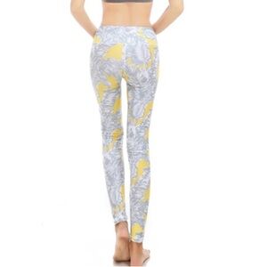 Alo Yoga Airbrush Palm-Printed Sport Leggings